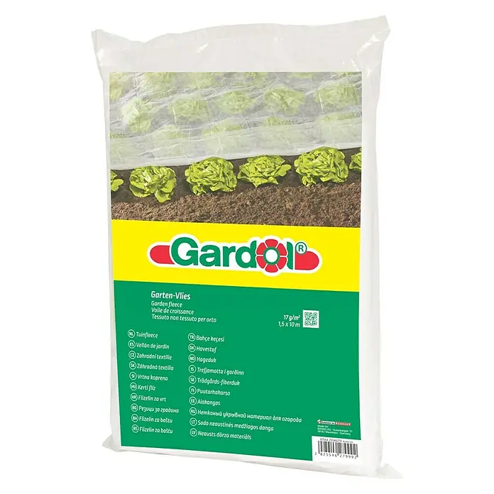 Gardol Gartenvlies - 10 x 1,5 m - Linke Seitenansicht