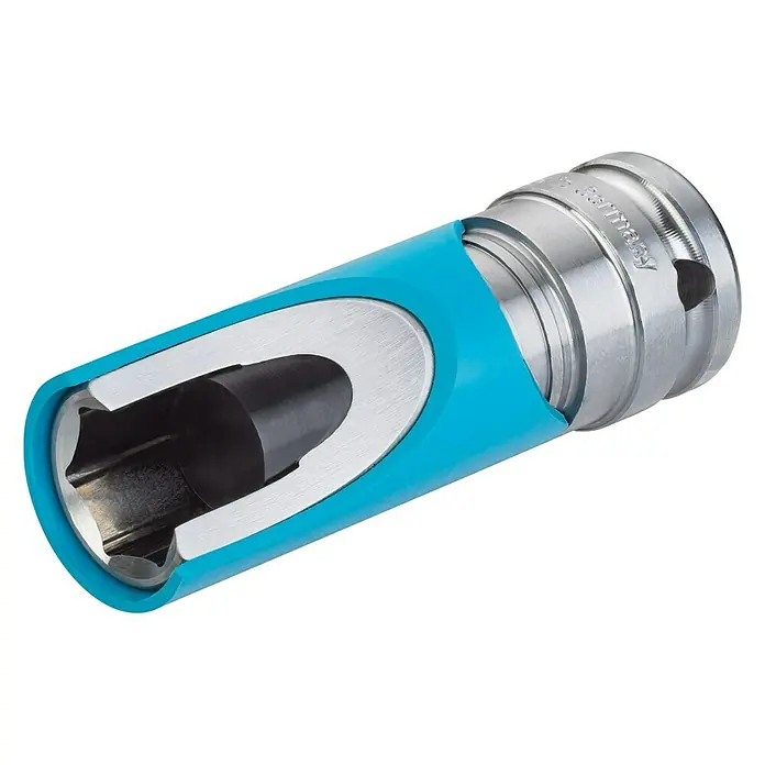 Hazet Kraft-Steckschlüsseleinsatz 903SLG-17 - Schlüsselweite: 17 mm, Antriebsgröße: ½″ - Detailaufnahme