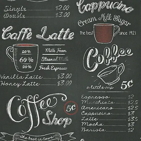 Rasch  Papiertapete Coffee