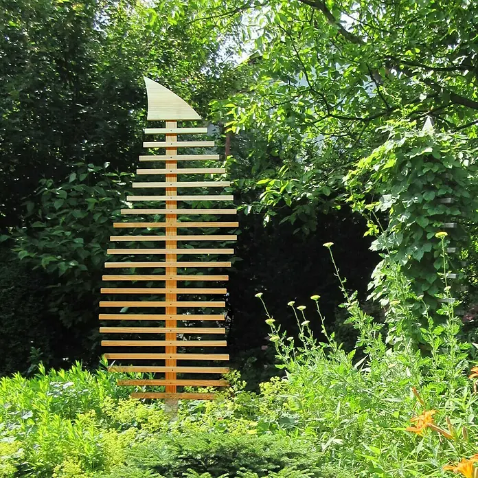 Dobar Rankhilfe Fraxinus - B x H: 76 x 186 cm, Hellbraun - Stimmungsaufnahme