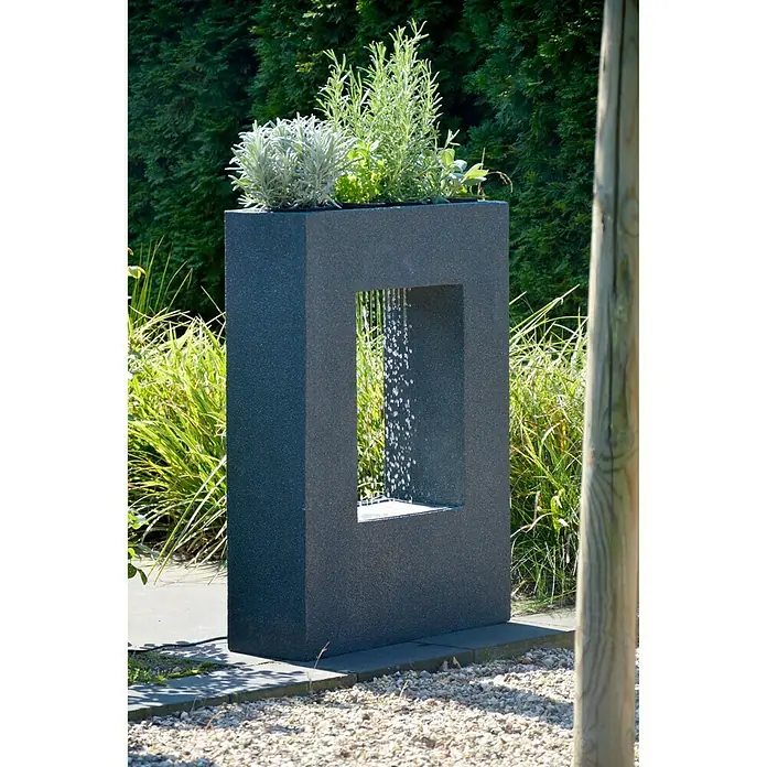 Dobar Kunststeinbrunnen - 54,5 x 19 x 76 cm - Stimmungsaufnahme
