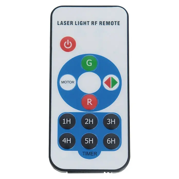 LED lézer reflektor - 5W, Piros, Magasság: 40 cm