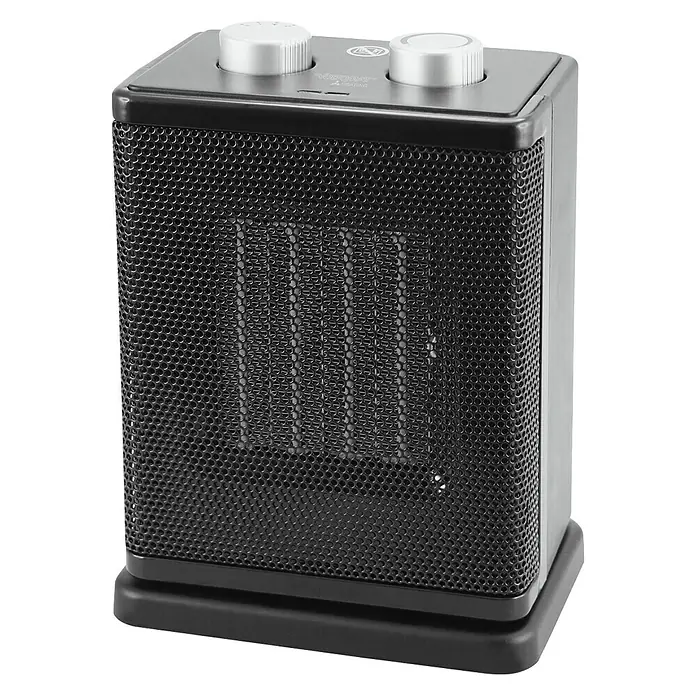 Keramička ventilatorska grijalica FH-111907 - 1.500 W, Visina: 24,4 cm, S termostatom