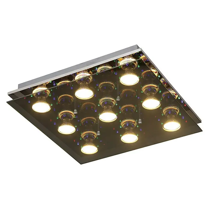 Tween Light Plafón LED Susa - 17,92 W, L x An x Al: 42 x 42 x 7,5 cm, Blanco cálido