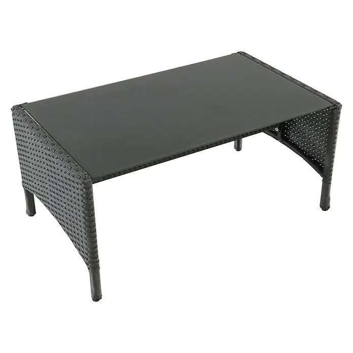 Sunfun Neila Conjunto de muebles - 4 piezas, Antracita
