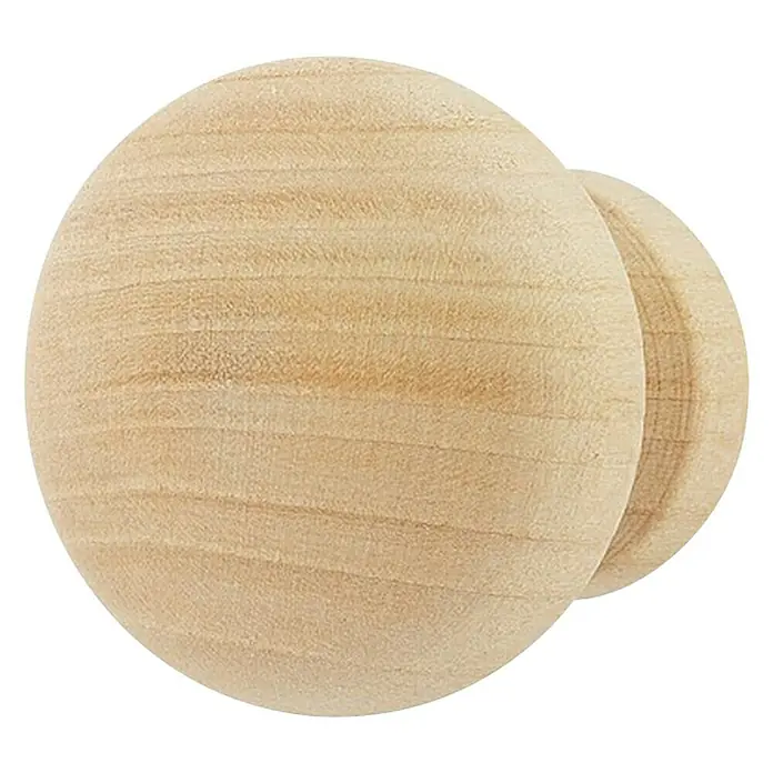 Häfele Pomo para muebles - Madera, Diámetro: 30 mm - Vista frontal