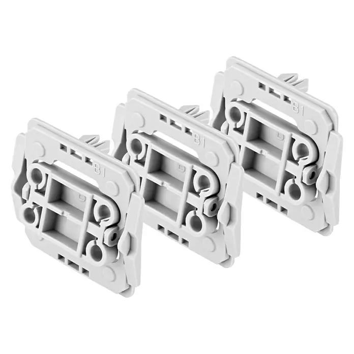 Bosch Smart Home Adapter-Set für Berker - 3 Stk., Kunststoff, Unterputz - Rechte Seitenansicht