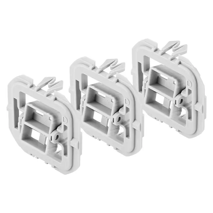 Bosch Smart Home Adapter-Set für Düwi/Popp - 3 Stk., Kunststoff, Unterputz - Rechte Seitenansicht