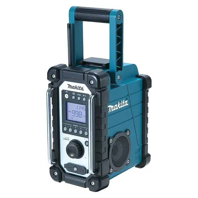 Makita Radio na baterije - Frekvencija: 87,5 - 108,0 kHz (FM) - Pogled sprijeda