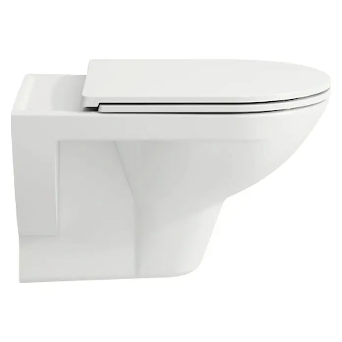 Laufen Pro Wand-WC - Spülform: Tief, WC Abgang: Waagerecht, Weiß