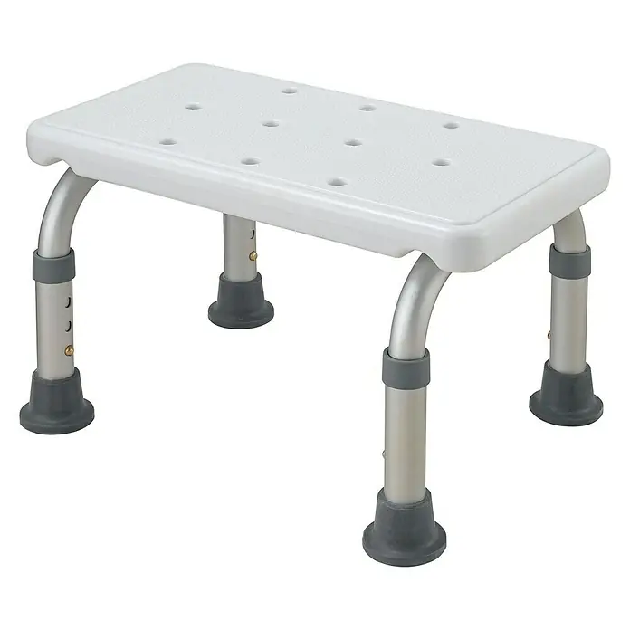 careosan Stepenice za kadu - Podešavanje po visini: 23,5 cm - 27,5 cm, Opteretivost: 110 kg, Bijele boje
