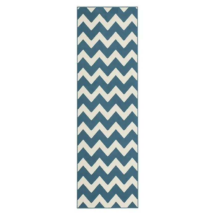 Kayoom Teppich Maroc 2085 - Türkis, L x B: 290 x 200 cm, 100 % Polyester - Vorderansicht