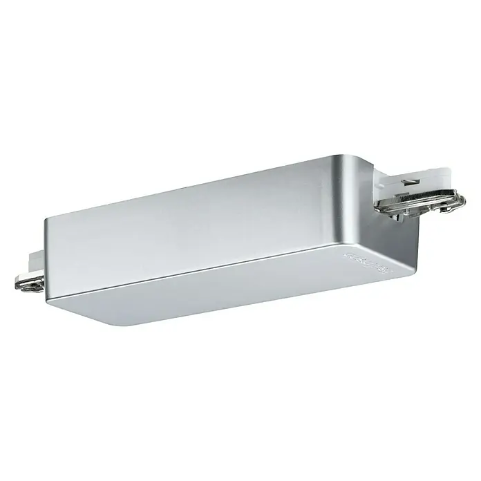 Paulmann URail Dimm- & Schaltcontroller Smart Home ZigBee - 400 W, Metall, Chrom matt - Vorderansicht