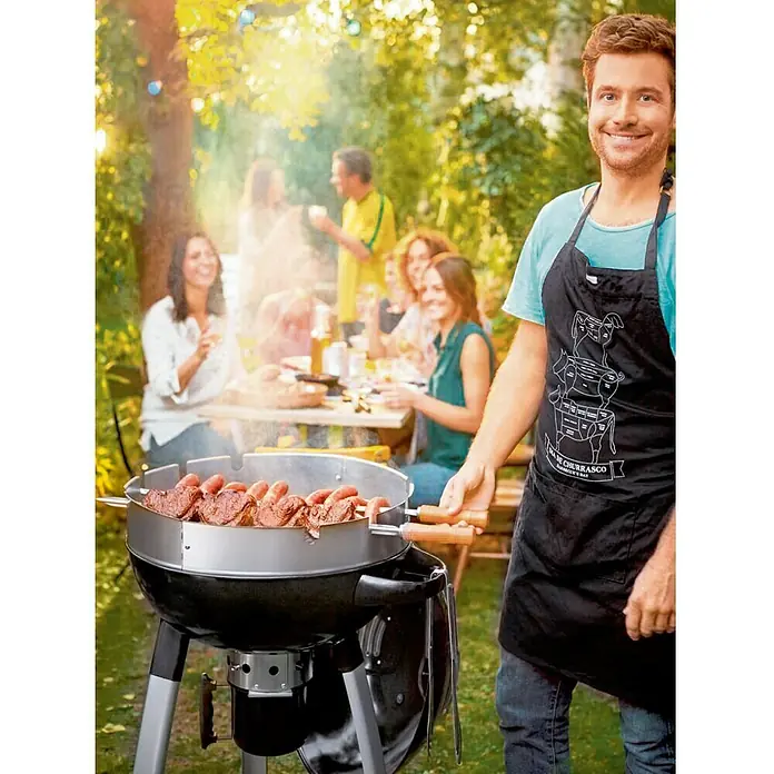 Dodatak za pečenje paprike za roštilj Churrasco - Namijenjeno za: Roštilj na drveni ugljen s Ø 57 cm