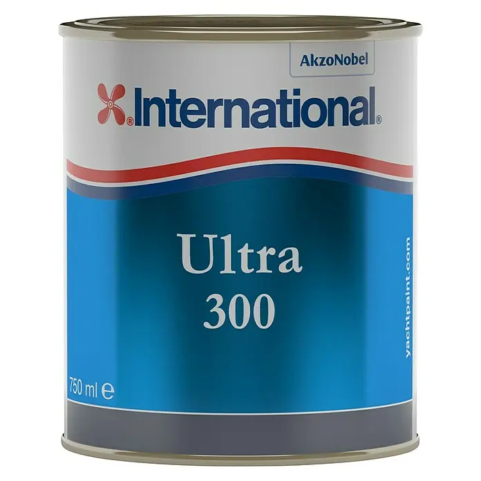 International Hartantifouling Ultra 300 - Schwarz, 750 ml - Vorderansicht