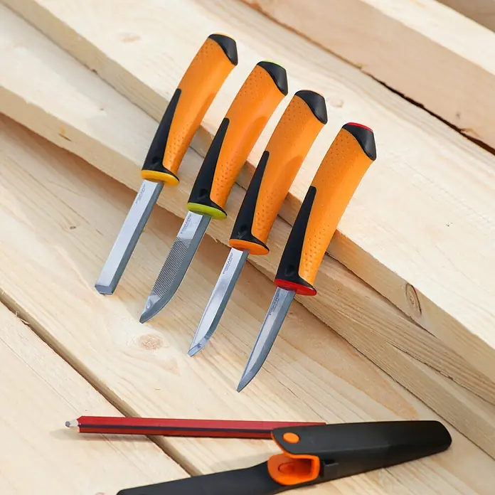 Fiskars Stolarski nož - Duljina: 21,5 mm - Živopisni prikaz