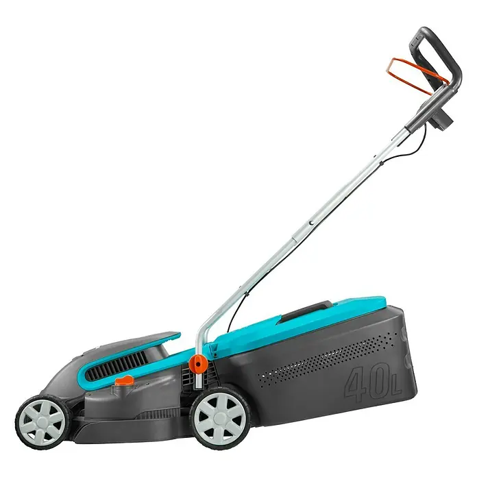 Gardena Elektro-Rasenmäher PowerMax 1400/34 - 1.400 W, Schnittbreite: 34 cm - Linke Seitenansicht