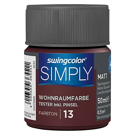 swingcolor  Boja za zid SIMPLY Tester