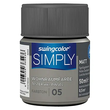 swingcolor  Boja za zid SIMPLY Tester