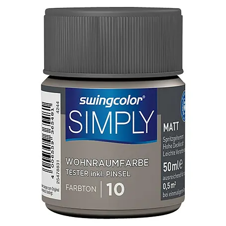 swingcolor  Boja za zid SIMPLY Tester