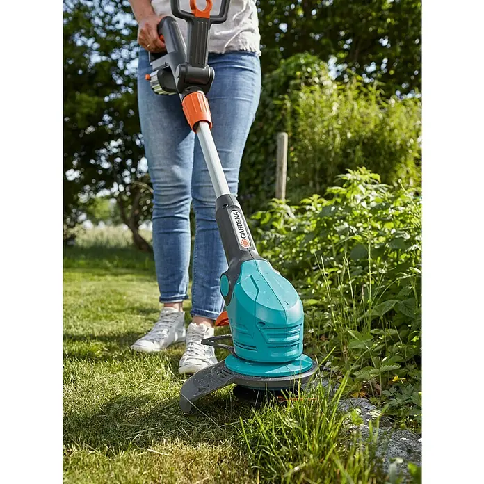 Gardena EasyCut Akumulatorski trimer Li-18/23R - 18 V, Litij-ionska, Bez akumulatora, Širina reza: 23 cm