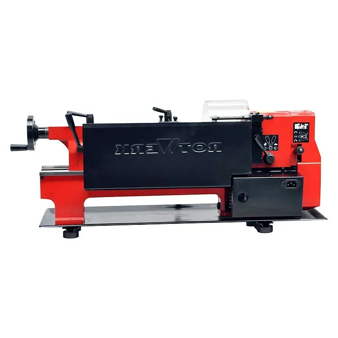 Rotwerk Drehmaschine EDM 300 DS - 250 W, Max. Werkstücklänge: 300 mm - Vorderansicht