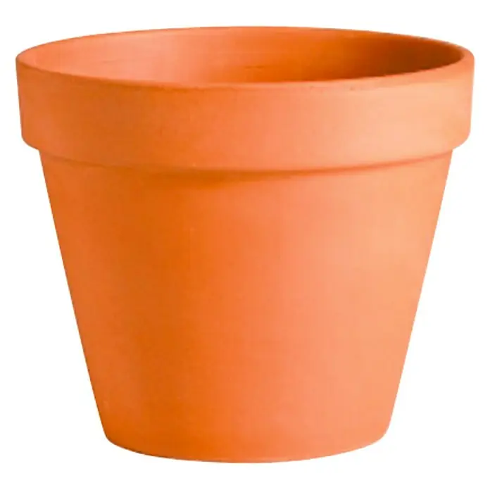 Maceta para planta Barro Rojo - Dimensiones externas (Ø x Al): 53 x 47 cm, Materiales naturales, Anaranjado