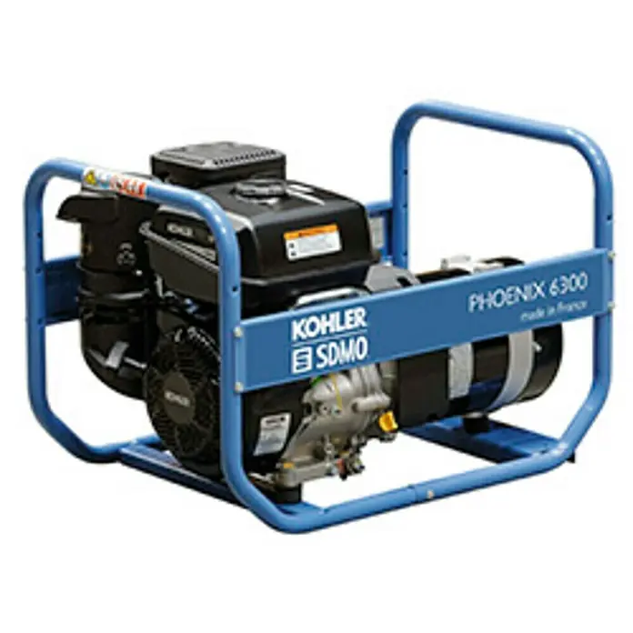 SDMO Phoenix Generador 6300 - 6.300 W, Volumen del depósito: 7,3 l
