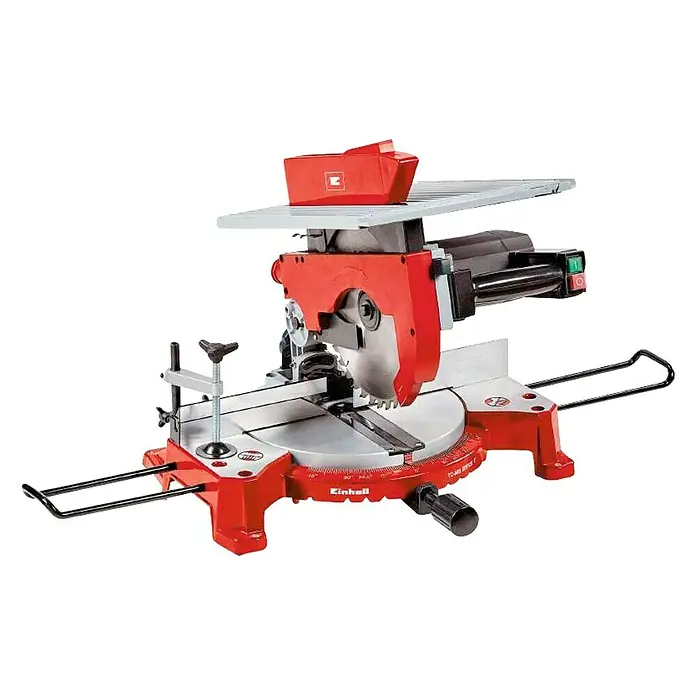 Einhell Sierra circular de mesa combinada TH-MS 2513 T - 1.800 W, Diámetro hoja de sierra: 250 mm