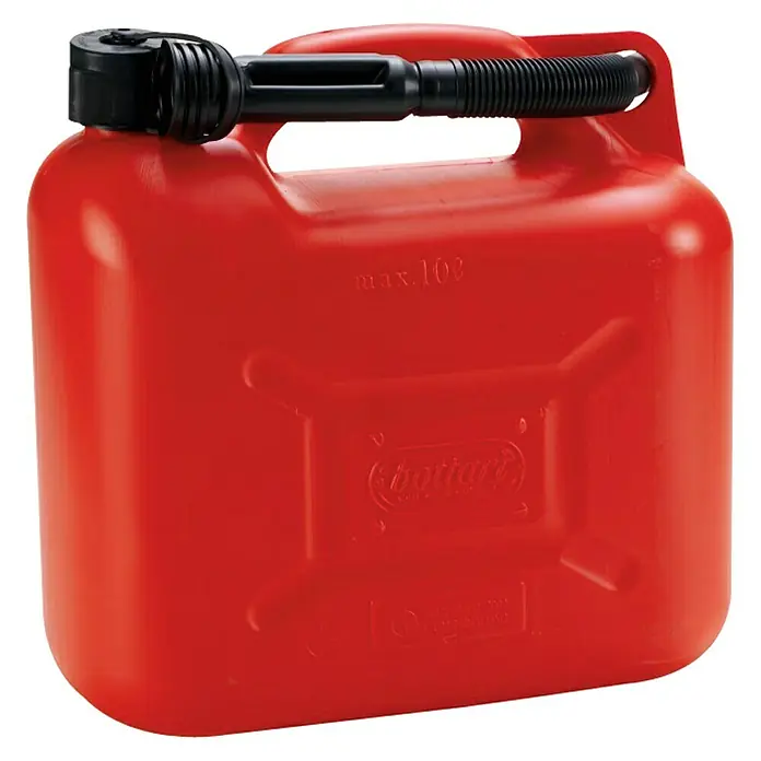 Bidón para carburante - 10 l, Rojo