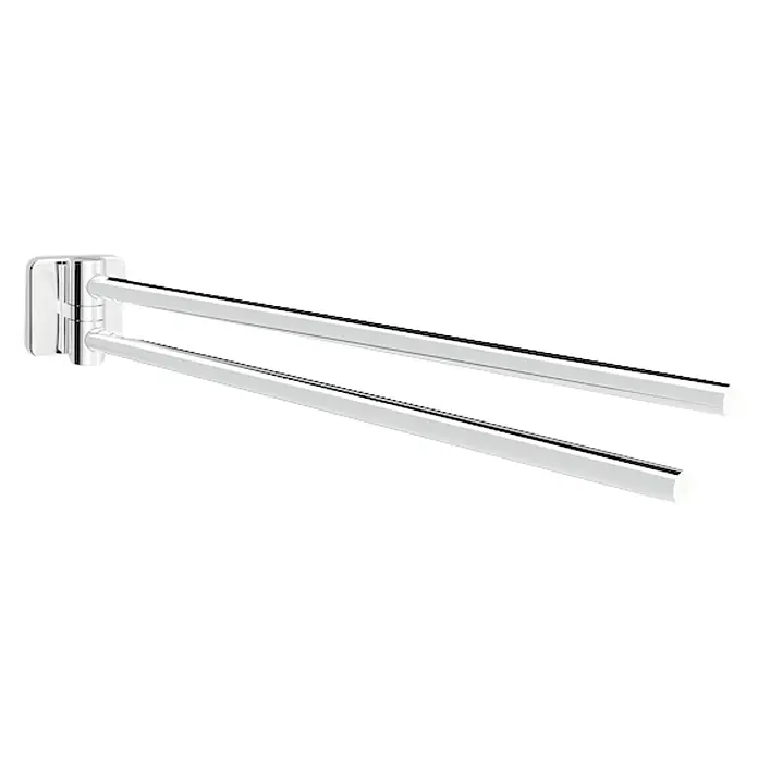Roca Victoria Toallero de barra - Ancho: 31,7 cm, Cromo, Brillante