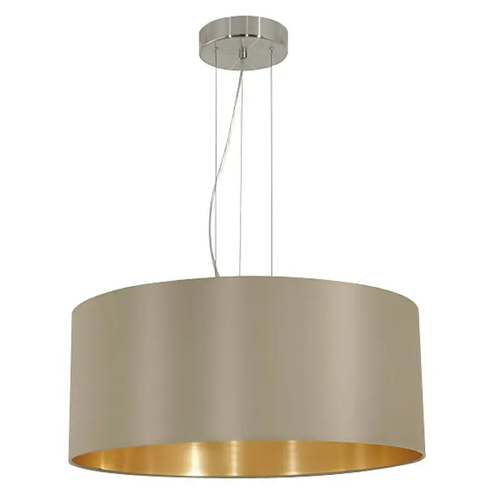Eglo Maserlo Lámpara colgante redonda - 180 W, Ø x Al: 530 mm x 110 cm, E27