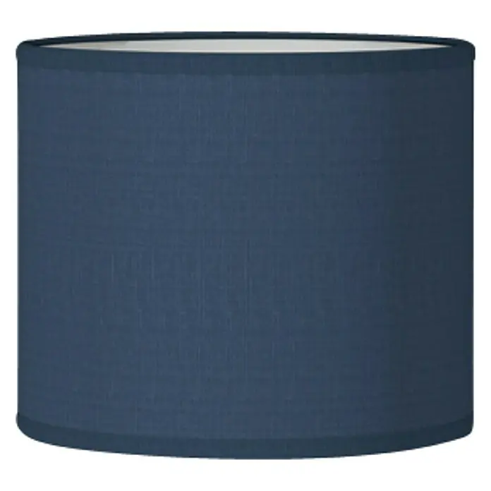 Home Sweet Home Lampenschirm Bling - Ø x H: 20 x 17 cm, Dark Denim, Baumwolle, Rund