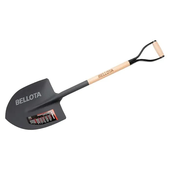 Bellota Pala de construcción de chapa 5501-3MM - Ancho: 290 mm, Negro