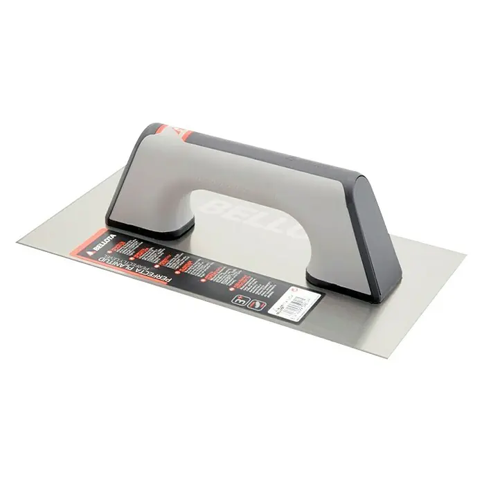 Bellota Llana de alisado recta inoxidable 5861 - Acero, 80 x 150 mm