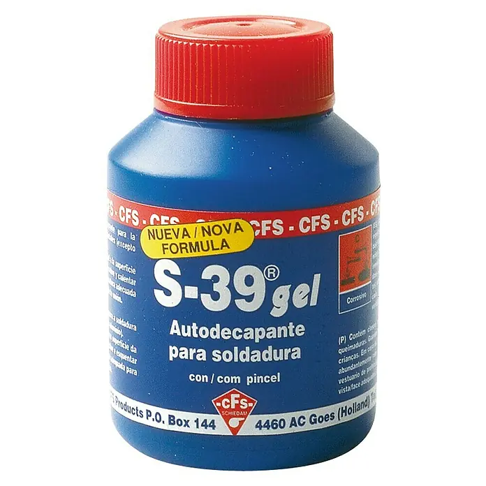 Decapante para soldadura Gel S-39 - 80 ml