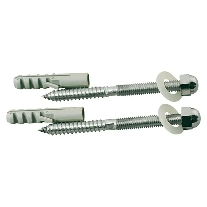 Tornillo de fijación Inodoro en envase - Largo: 75 mm, 2 uds.