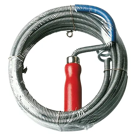 Desatascador espiral reforzado