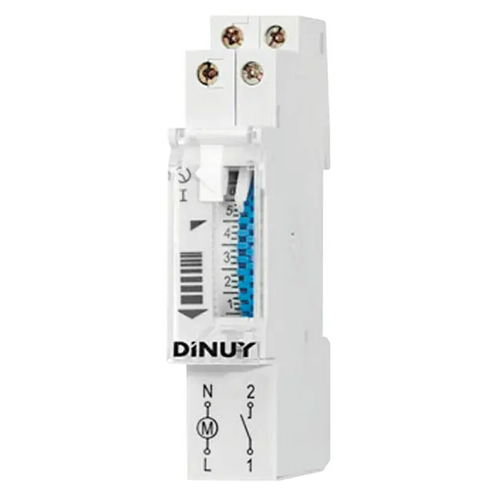 Dinuy Minutero de escalera analógico - 230 V, 16 A, Sin reserva