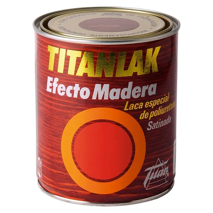 Titanlux Esmalte de color Titanlak Efecto madera - Wengué, 750 ml, Satinado