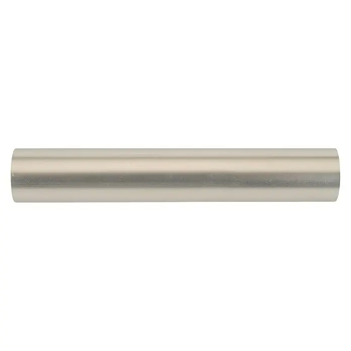 Barra para cortinas metálica EC - Plateado, Largo: 150 cm, Diámetro: 28 mm