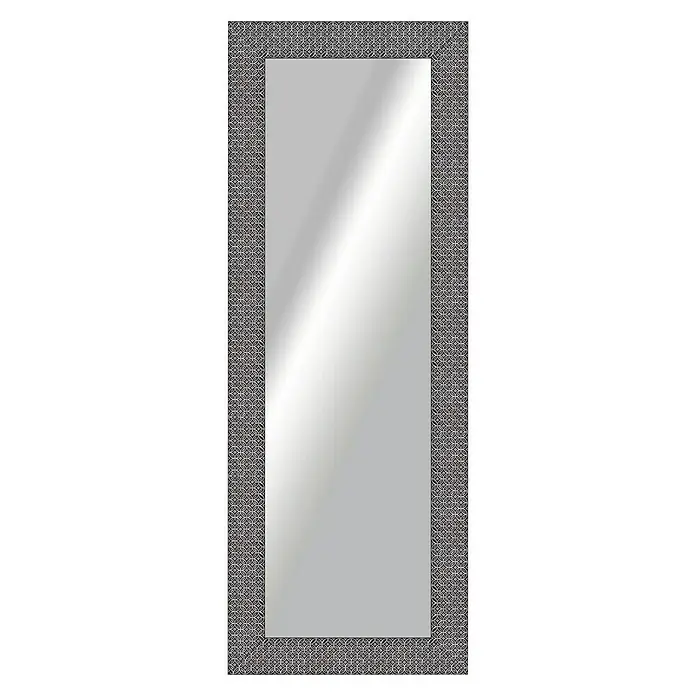 Espejo Alhambra - 56,4 x 156,4 cm, Negro/Plateado