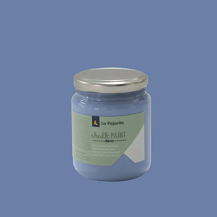 La Pajarita Pintura de tiza Chalk Paint - Azul horizonte, 175 ml, Mate