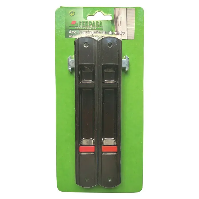 Cerradura para puertas y ventanas 81076 - Negro