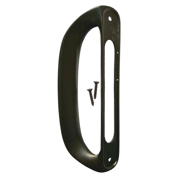 Tirador para puertas - Negro, Aluminio