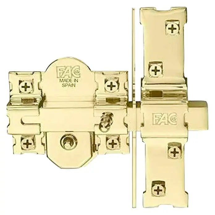 FAC Cerrojo 946-RP/80 Dorado - L x An x Al: 20 x 15 x 7 cm, Brillante