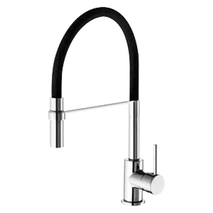 Grifo de cocina Winter - Cromo, Brillante, Grifo extraíble