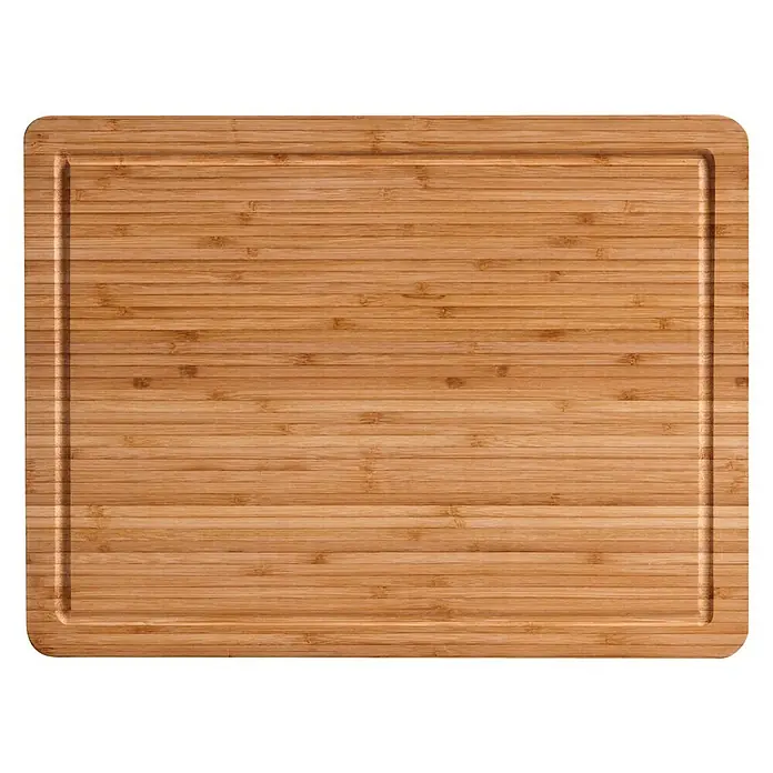Zeller Present Tabla de cortar Bambú - L x An x Al: 39 x 29 x 1,6 cm, Bambú