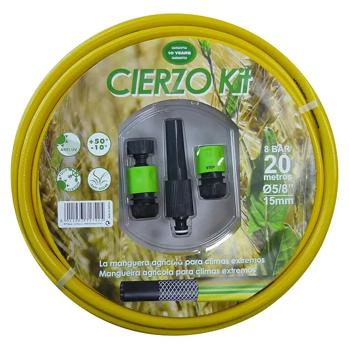 Fitt Kit de manguera Cierzo - Largo: 20 m, Diámetro tubo flexible: 15 mm