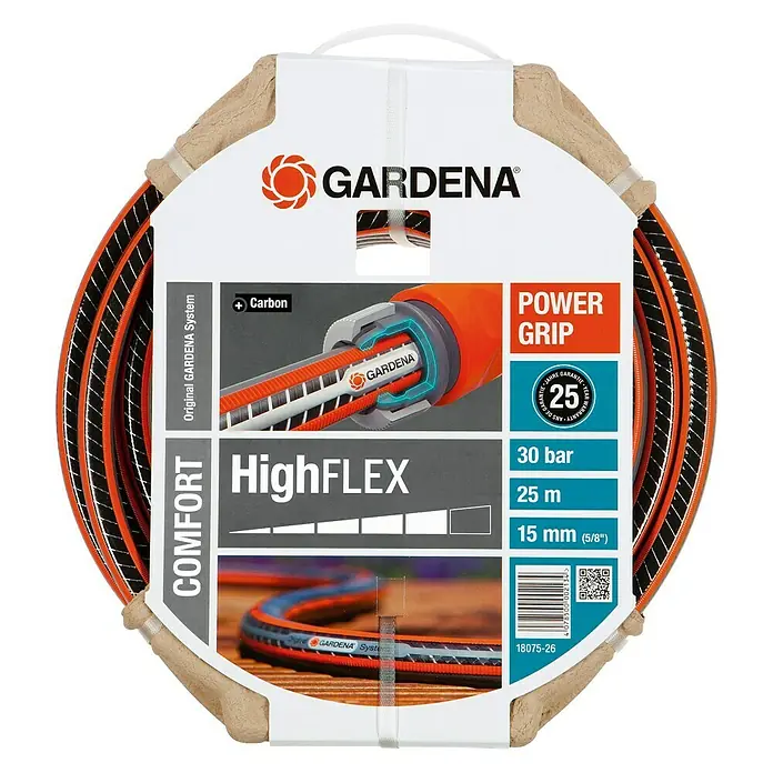 Gardena Manguera para jardín High Flex - Largo: 25 m, 15 mm